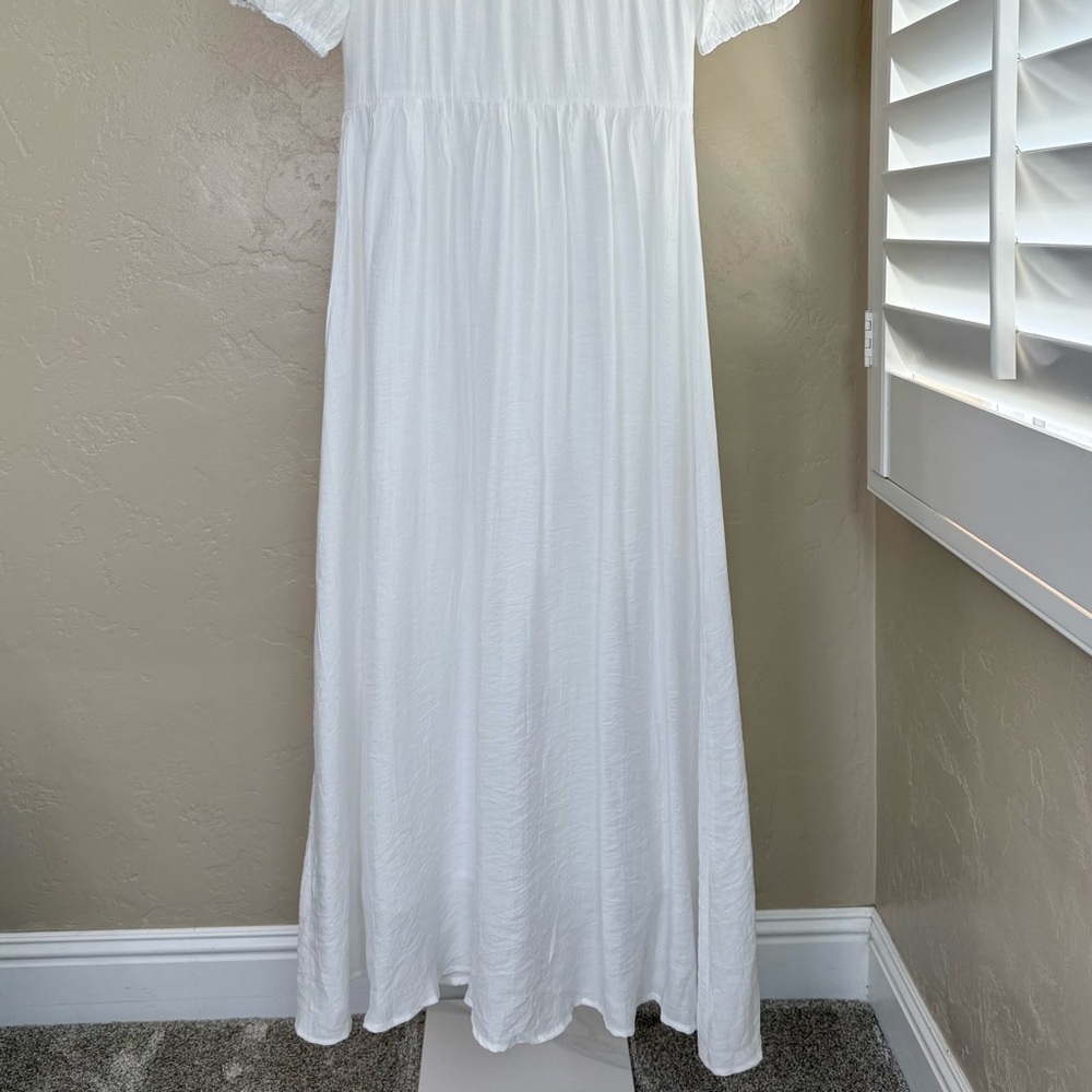 Commense White Button-Down Maxi Dress - Picture 8 of 11